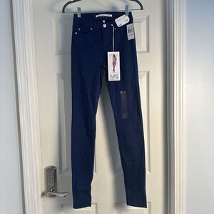 Celebrity Pink BLUE Midi-Rise Skinny Jeans  Jr 1/24 ~ NEW WITH TAGS